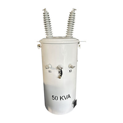 50kva Single Phase Pole Mount Distribution Transformer Olie ondergedompeld 34500GrdY/19920 tot 120/240V