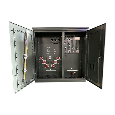 1000 Kva Driefasige pad gemonteerde transformator 34500V tot 480Y/277 UL-certificering