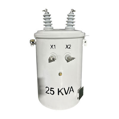 25 KVA enkelfasige poolverdelingstransformer 12470V tot 277V ANSI IEEE
