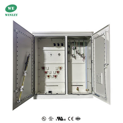 2000Kva Driefasen Pad gemonteerd transformator olie ondergedompeld 12.47KV Distributie UL gecertificeerd