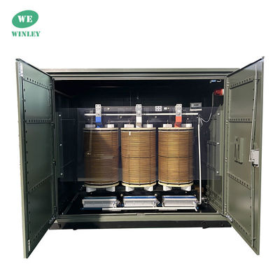 1000kva Driefasige droge vacuümdruk geïmpregneerde transformator VPI klasse H 13800V