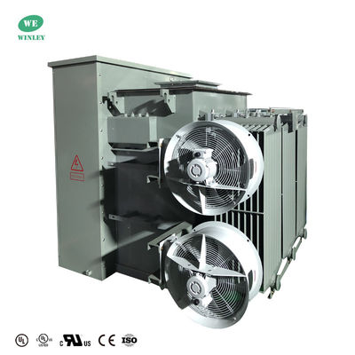 2500Kva 3100KVA Driefasige pad gemonteerde transformator KNAF 24.94KV tot 480Y Distributie Vloeistof gevuld UL gecertificeerd