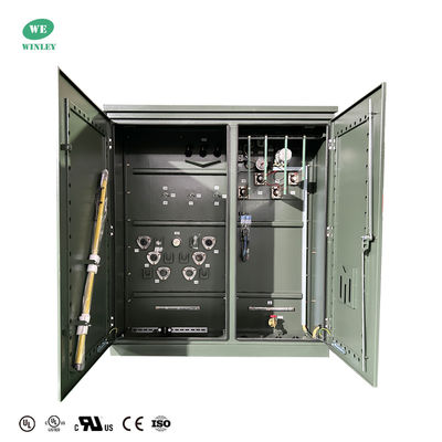 2500 kVA Pad gemonteerde driefasige olie-onderdompelde distributietransformator 34.5KV ANSI IEEE-normen