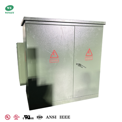 UL Listed 3 Phase Pad Mounted Transformer 1500Kva 12.47KV tot 480Y/277 ANSI DOE IEEE CSA normen