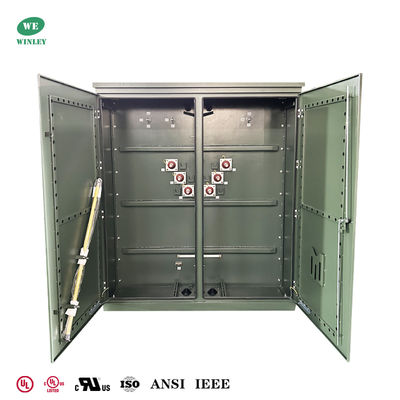 2MVA Solar Step Up Pad Mount Transformer 380V tot 34,5KV FR3 dielectrische vloeistof Vernieuwbare fotovoltaïsche transformatoren