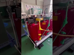 Driefasige transformator met giethars van droog type