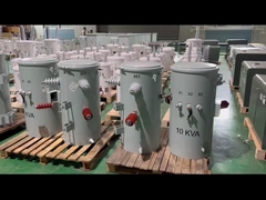 CSP-type enkelfasige paal gemonteerde transformator olie ondergedompeld 4160V tot 120V ANSI IEEE standaard