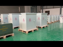 Transformator met een enkelfasegeld