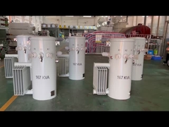 Transformer op paal van 167kva