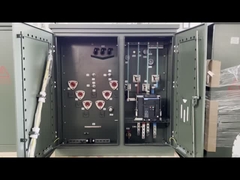 UL 350KVA Residentiële Pad-gemonteerde transformator 3-fase olie-ondergedompeld 12470V naar 208Y ANSI C57