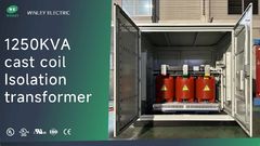 1250Kva Gietijzeren Droge Type Transformatoren Isolatie 480V IEEE ANSI Standaard