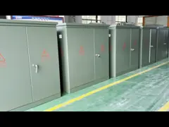3 fase pad gemonteerde transformator olie ondergedompelde distributie 500Kva 12870V ANSI IEEE normen